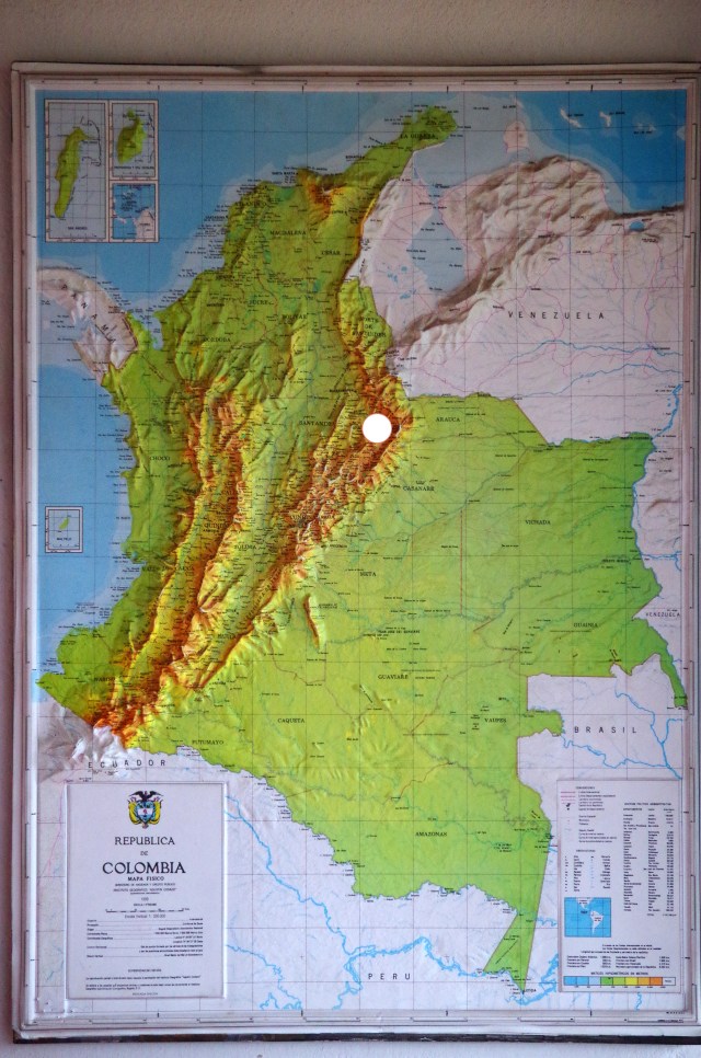 Map Cocuy