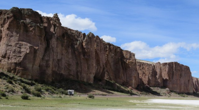 canyon near cueva des manos
